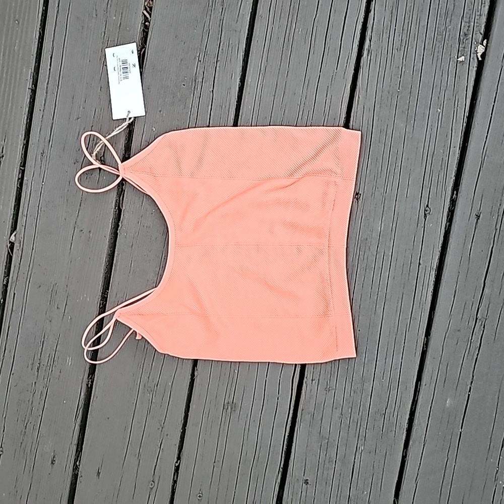 NWT stretchy double strap tank